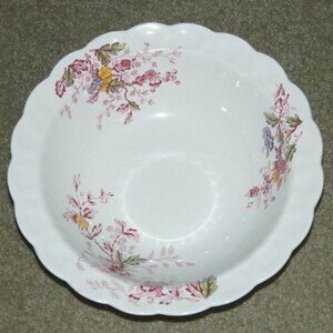 Vintage Bowl Ridgway Ironstone 9 inch Staffordshire England